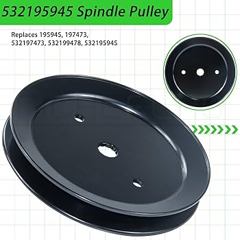 Amazon.com : NICHEFLAG 197473 Pulley Replaces 532195945